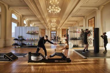 Discover top gyms in premier Health & Wellbeing hotels worldwide. Find your perfect Fitness holiday with the PureandCure top 6 list.