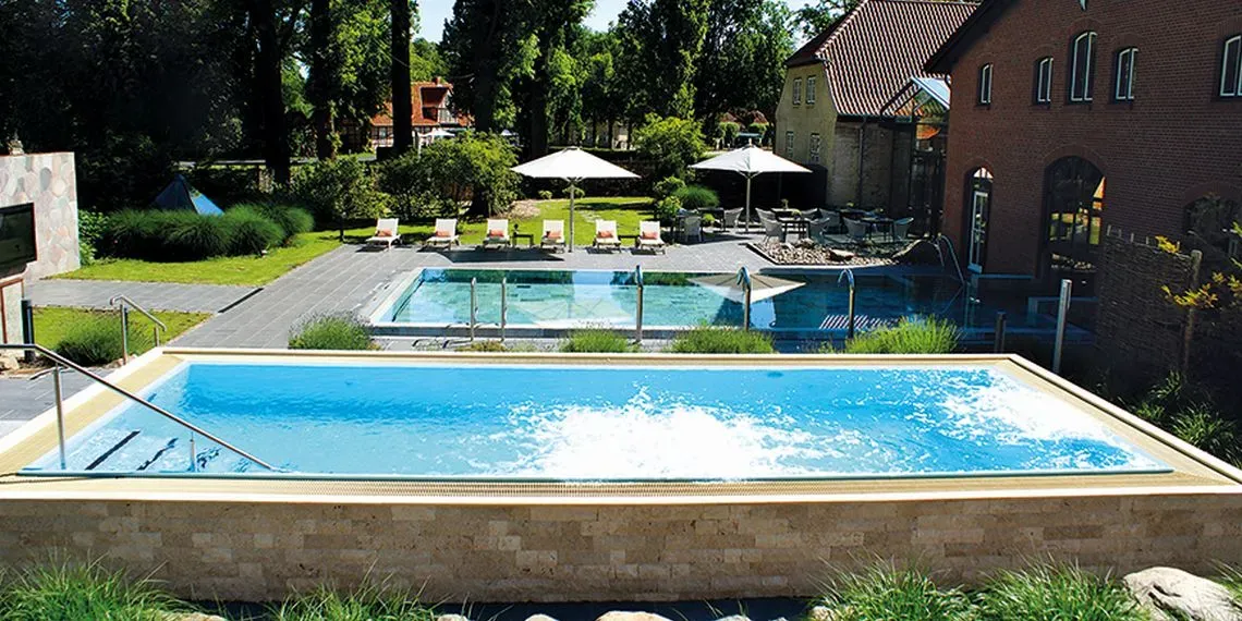 Private Nature Luxury Resort Weissenhaus - pool