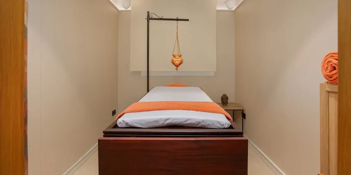 treatment room Ayurveda Resort Port Salvi