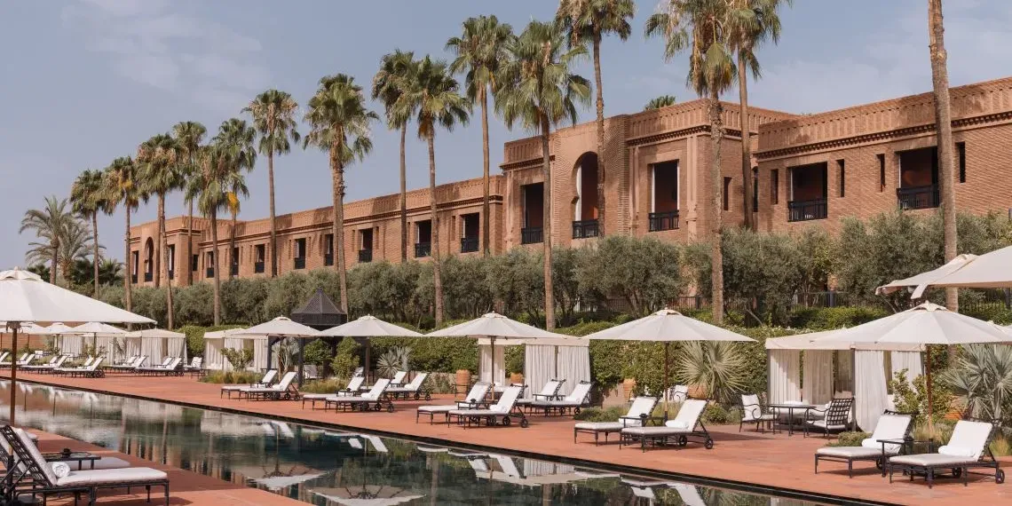 Swimming pool Selman Marrakech