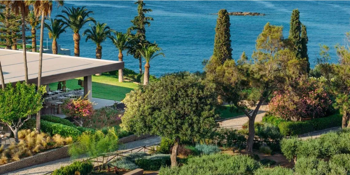 garden with view
