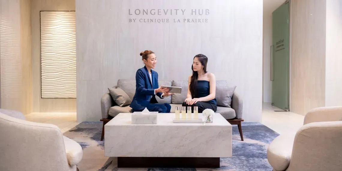 spa wellness consult NEW! Longevity Hub by Clinique La Prairie St Regis