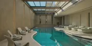 inside pool