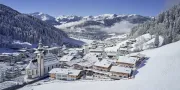 village in the snow