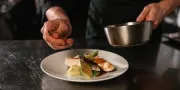 food being served on a plate