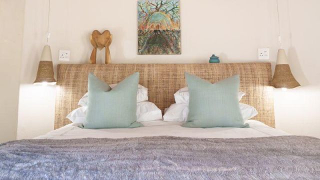 Bed in room