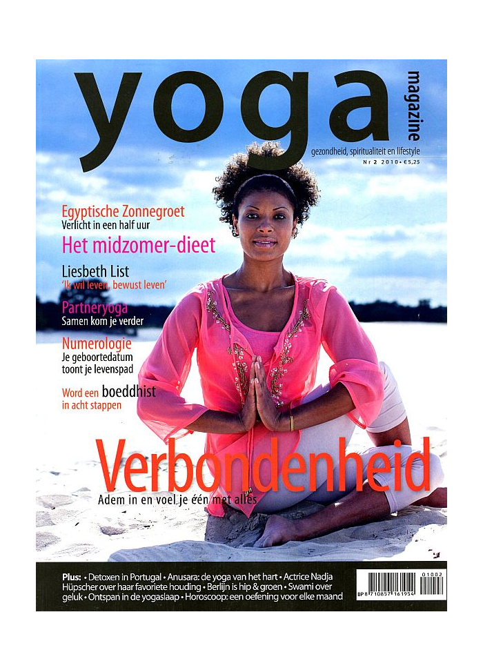 Voorkant Yoga magazine juni 2010